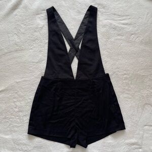 H&M Divided Sleek Black Romper